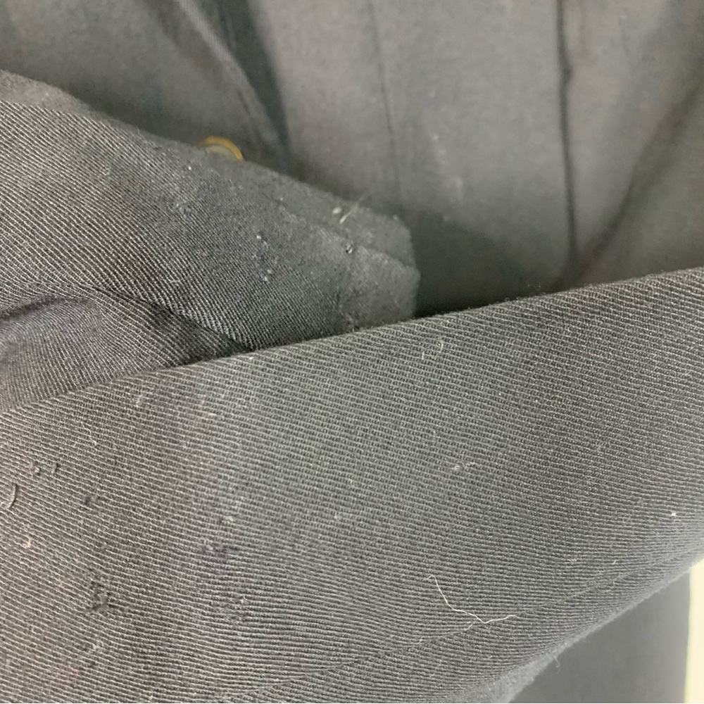 Valentino Black Wool Blazer Button Jacket Size 8 - Picture 7 of 10